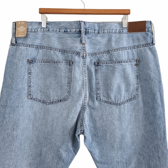 MADEWELL The Perfect Vintage Jean in Fitzgerald Light Wash Petite Plus Size 36 - Picture 5 of 13